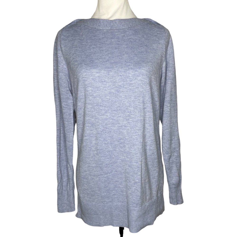LOFT Shoulder Button Tunic Sweater Size XS